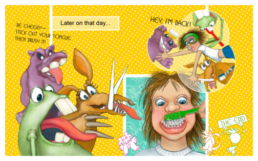 Nippers, Chompers, Grinders. Internal page spread. 2017 Nippers, Chompers, Grinders. Internal page spread. 2017