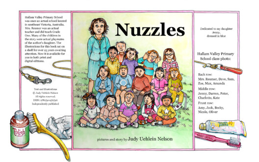 Nuzzles. Internal page spread. Watercolour, pen & ink. 2017 Nuzzles. Internal page spread. Watercolour, pen & ink. 2017