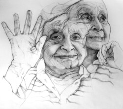 Eva. Charcoal drawing on paper. 2012 Eva. Charcoal drawing on paper. 2012