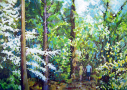 A Time to Discover. Acrylic paint on canvas. 66 cm x 86.5 cm. 2013 A Time to Discover. Acrylic paint on canvas. 66 cm x 86.5 cm. 2013