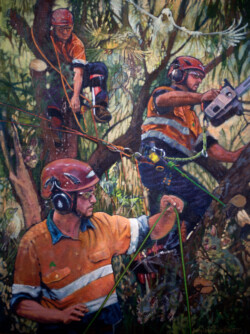 Westbury Clearfell Control 2. Acrylic paint on canvas. 55.8 cm x 76.2 cm. 2015 Westbury Clearfell Control 2. Acrylic paint on canvas. 55.8 cm x 76.2 cm. 2015