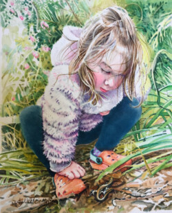 Small Wonders 2. Watercolour on paper. 20 cm x 20 cm. 2017 Small Wonders 2. Watercolour on paper. 20 cm x 20 cm. 2017