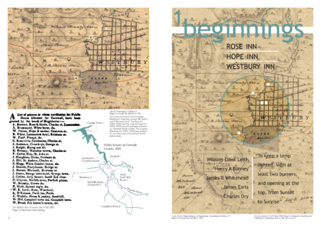 Westbury Inns of Yore & Yesteryear. Chapter 1: Beginnings. 2023 Westbury Inns of Yore & Yesteryear. Chapter 1: Beginnings. 2023