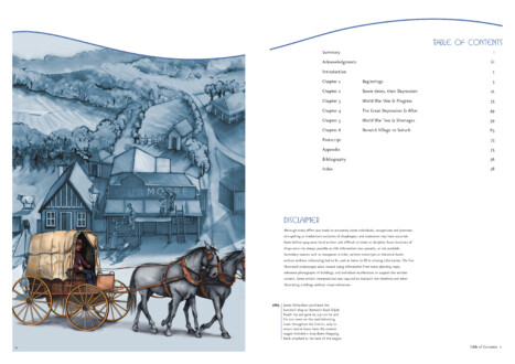 Berwick’s Township, The Early Days 1857–1955. Table of Contents. 2024 Berwick’s Township, The Early Days 1857–1955. Table of Contents. 2024