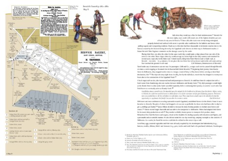Berwick’s Township, The Early Days 1857–1955. Internal book spread. Digital rendering. 42 cm x 29.7 cm. 2024 Berwick’s Township, The Early Days 1857–1955. Internal book spread. Digital rendering. 42 cm x 29.7 cm. 2024